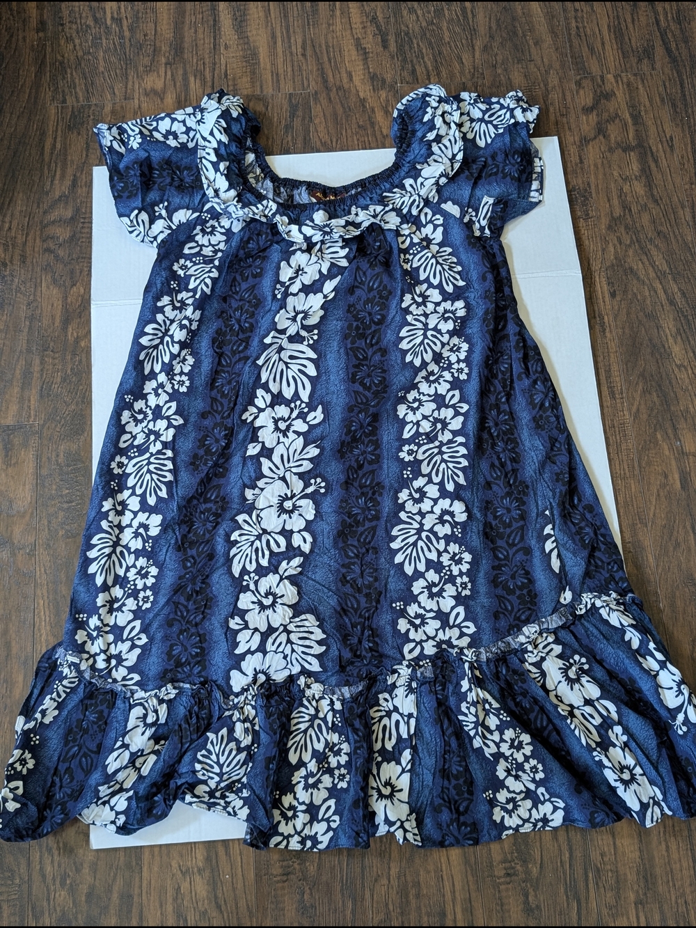 Aloha Mo'i  Hawaiian Creations Dress Women's Sz XL Maxi